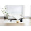 Lit de jour simple avec rembourrage en mousse et velours pour chambre à coucher