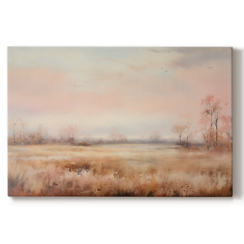 «Vintage Landscape» - DL XXXIV, reproduction d'art sur toile, H 25 po x l 37 po