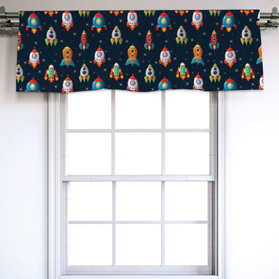 Sateen Ruffled Window Valance
