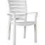 Chaise de patio empilable Isabell-26161413