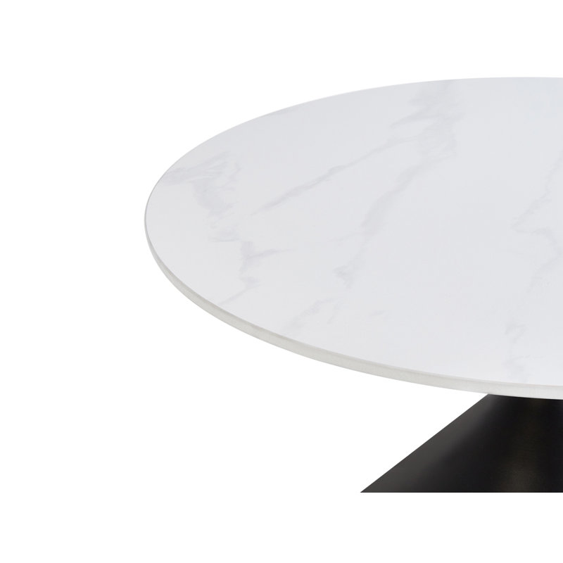 HAIWEE Pedestal Coffee Table