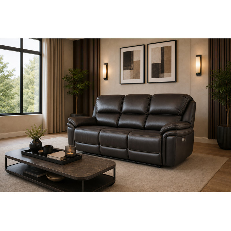 Fauteuil inclinable en similicuir Melt 3PP