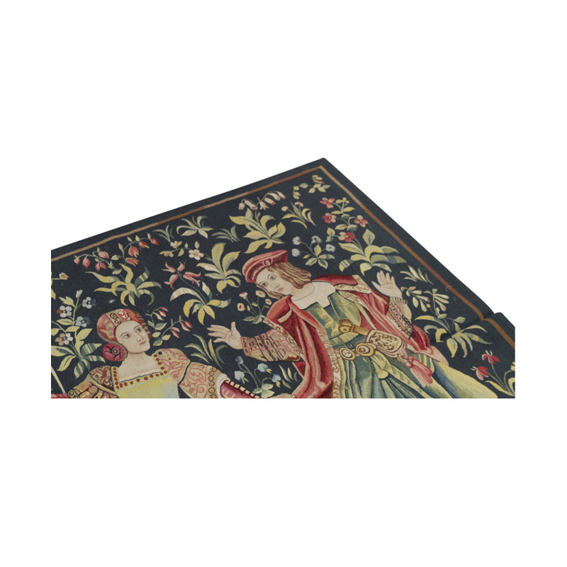 Hand-Knotted High-Quality Green Area Rug
