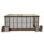 Aluminum Patio Gazebo Wall-Mounted Solarium-99076002