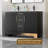 48" Double Sink Bathroom Vanity Set With Resin Sink Top, Faucet, Assembly Required-706689387