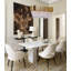 Lustre ovale en cristal 7 lumières Transitional-26198028