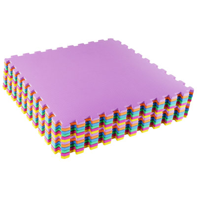 Balancefrom Fitness 48 Sq Ft Interlocking EVA Foam Exercise Mat Tiles
