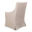 Chaise avec accoudoirs rembourrée en lin Brera-1009161628