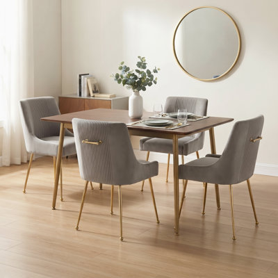 Elian Velvet Side Chair Dining Chair