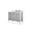 Chêne d'Atlanta 48 po X P 22 po Meuble-lavabo simple en D-108814219