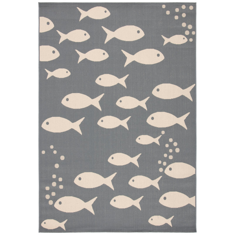 Tapis d'intérieur / extérieur Madhu Performance, Rectangle 6 pi 7 po x 9 pi 6 po