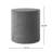 Belsy Light Weight Concrete Outdoor Side Table - Smooth Cylindrical Design-1207918609