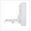 Grand lit escamotable mural avec placard, blanc-1351773166