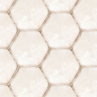 Odyssey hexagonal blanc