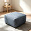 Ensemble de canapé modulaire modulaire d'aspect lin, canapé compressible à combinaison libre avec housses amovibles pour l'intérieur et l'extérieur