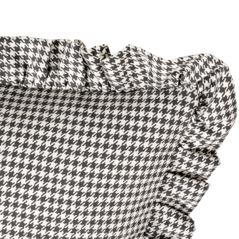 Coussin Birch Lane Sashay, Polyester, Noir, noir, noir, noir