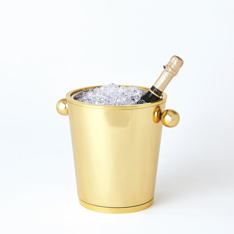 Margot Champagne Bucket, Brass