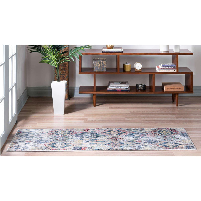 Endel Abstract Indoor Rug, Runner 2' x 6'