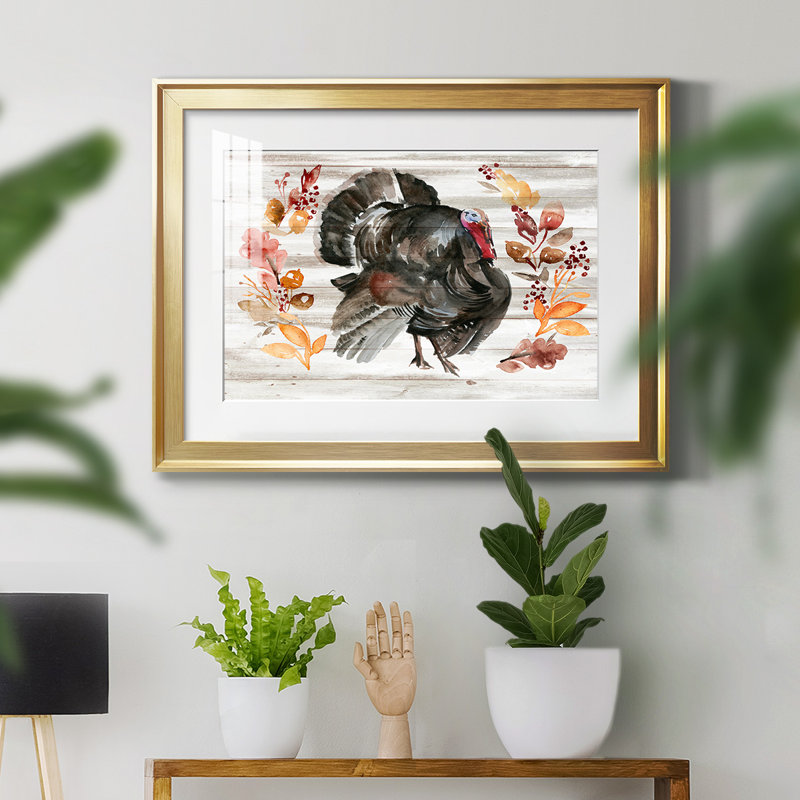 «Grateful Thanksgiving» - reproduction de cadre photo, Or, L 42,5 po x H 30,5 po