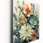 Jehuda - Horloge murale florale-348436060