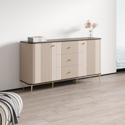 Elena 33.4" Sideboard with Matte Finish