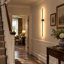 Jalapa 1-Light 100cm Black LED Flush Mounted Sconce