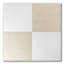 Thassos White Marble 12 in. x 12 in. Marble Tile