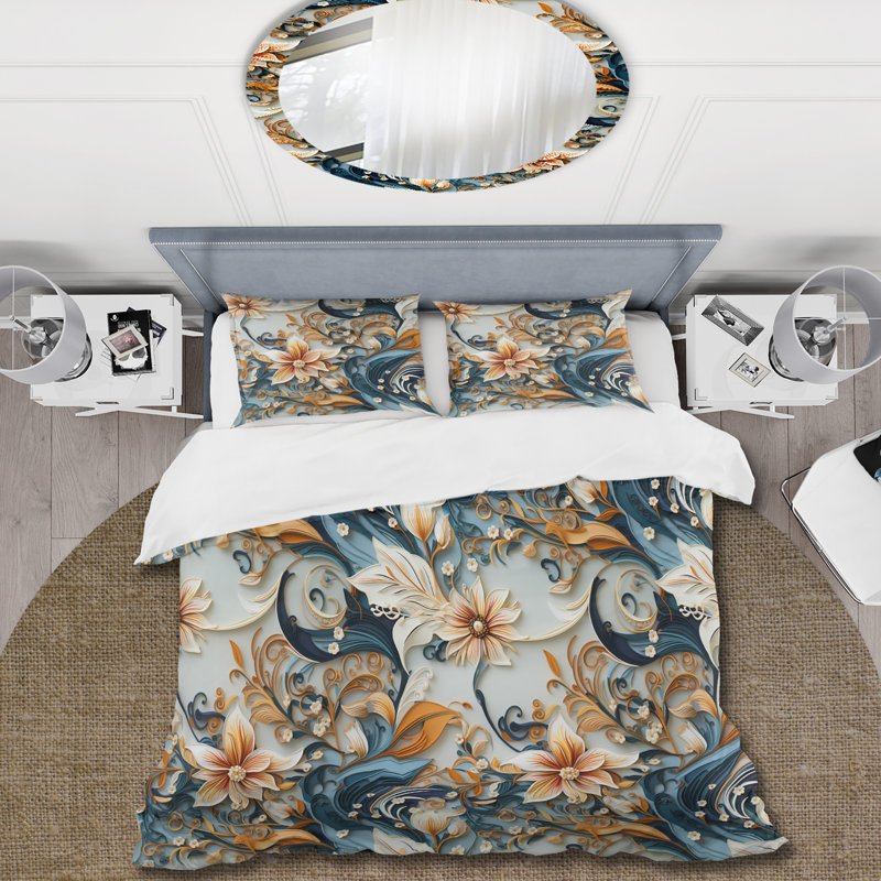 Ensemble de housse de couette Recep, Housse de couette pour très grand lit et 2 très