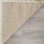 Tapis blanc cassé à poils longs Amoroso-289290639
