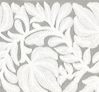 Botanica Coventry Embroidered Tape Fabric