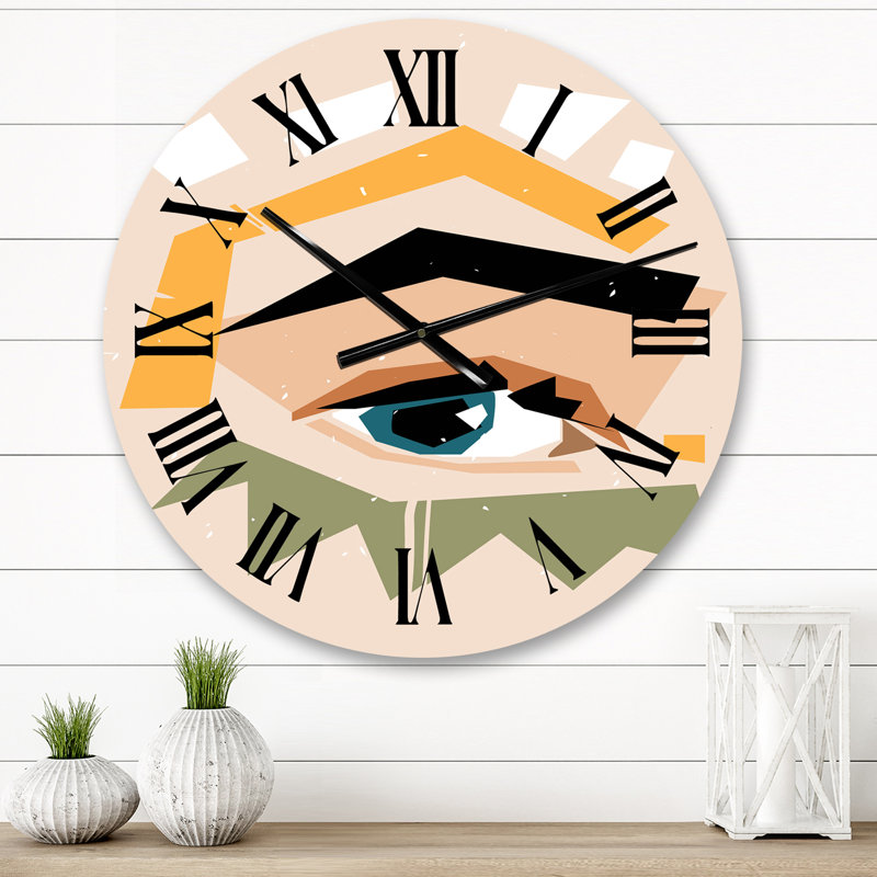 Horloge murale rétro, Moyenne