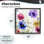 Modern Spring Garden Flowers Floating Frame, design by Sasha-1776354213-1776354215