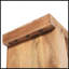 Table d'entrée en bois de manguier de ferme, table de canapé épaissie de 45 pouces, console étroite minimaliste pour une vie moderne et durable.-265917747