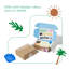 Serviette de plage 100% coton