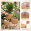 Solid Wood 3 Tier Plant Stand Set of 3