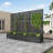 73"x47" Rectangle Outdoor Metal Planter Box Raised Garden Bed in Black