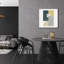 «Deco Glam 2 Sq» par Moira Hershey, art mural en verre acrylique-463709754