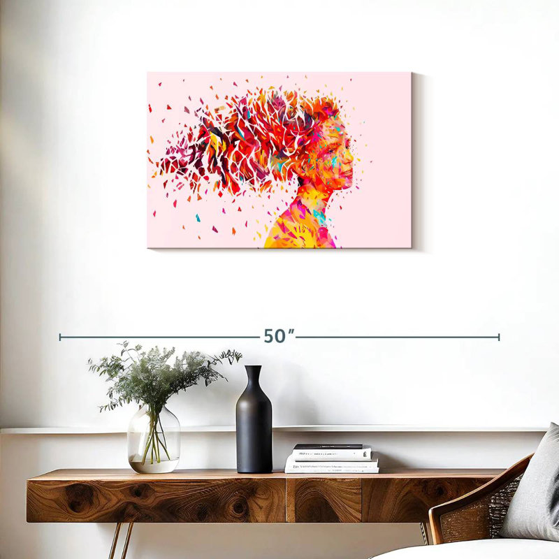 Leisha Wind, 20" H x 30" W