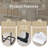 Meleigha Upholstered Counter Stool with Metal Frame-638759619-638759628
