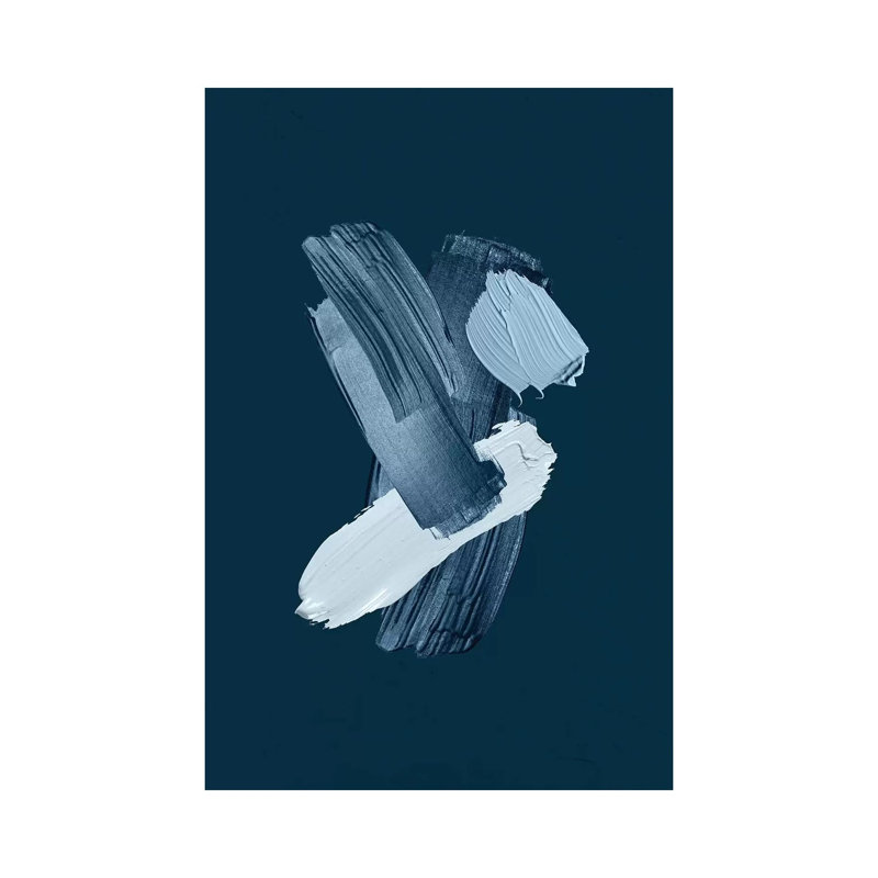 Iceberg | Brush I by Danilo De Alexandria - Painting on Canvas, Wrapped Canvas, 152.4cm H x 101.6cm W x 3.81cm D
