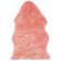 Solid Colour Sheepskin Hand Woven Area Rug