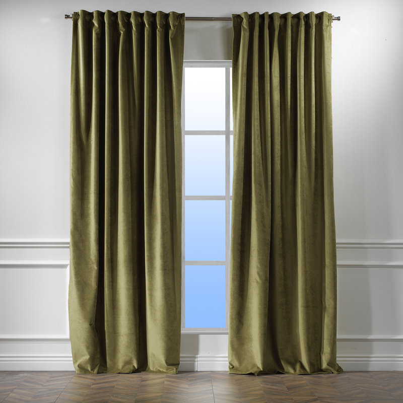 Decorative Double Panel in Matt, Extra Wide X Extra Long, L 52 po x L 72 po, 29 olive