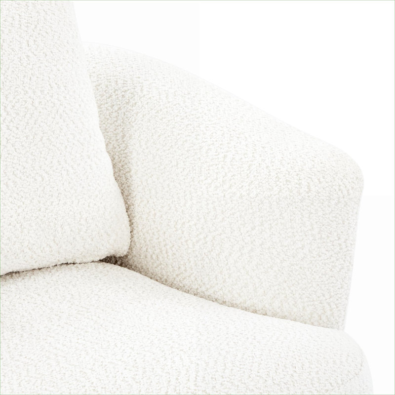 Fauteuil d'appoint 38,2 pouces, Beige