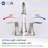 Swivel Faucet Brushed Nickel Modern Style Perfect For Homes