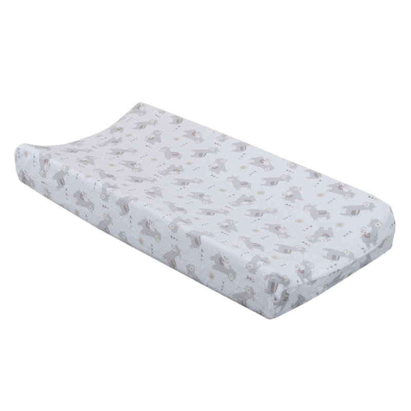 NoJo Mama's Little Llama Marisol Super Soft Changing Pad Cover