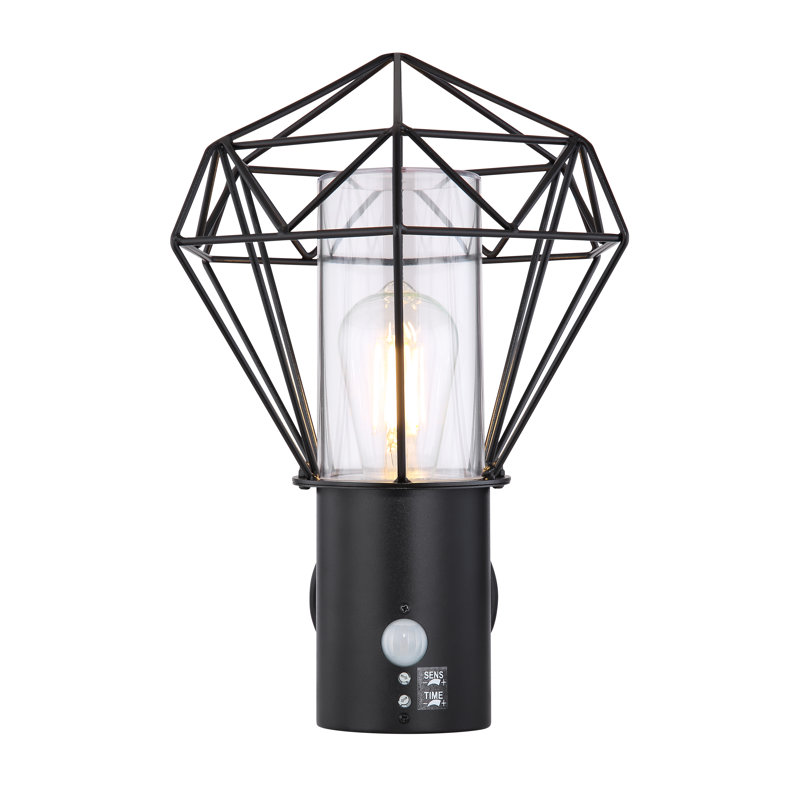 Aaysha 34cm H Outdoor Wall Lantern
