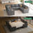 Niyona Modular Sleeper Sectional Sofa Convertible U-Shaped Sofa Bed-98143856