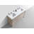 Tulughan 59.125'' Double Bathroom Vanity with Quartz/Ceramic Undercount Sink Top-1876626695