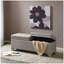 Banc de rangement à fermeture douce