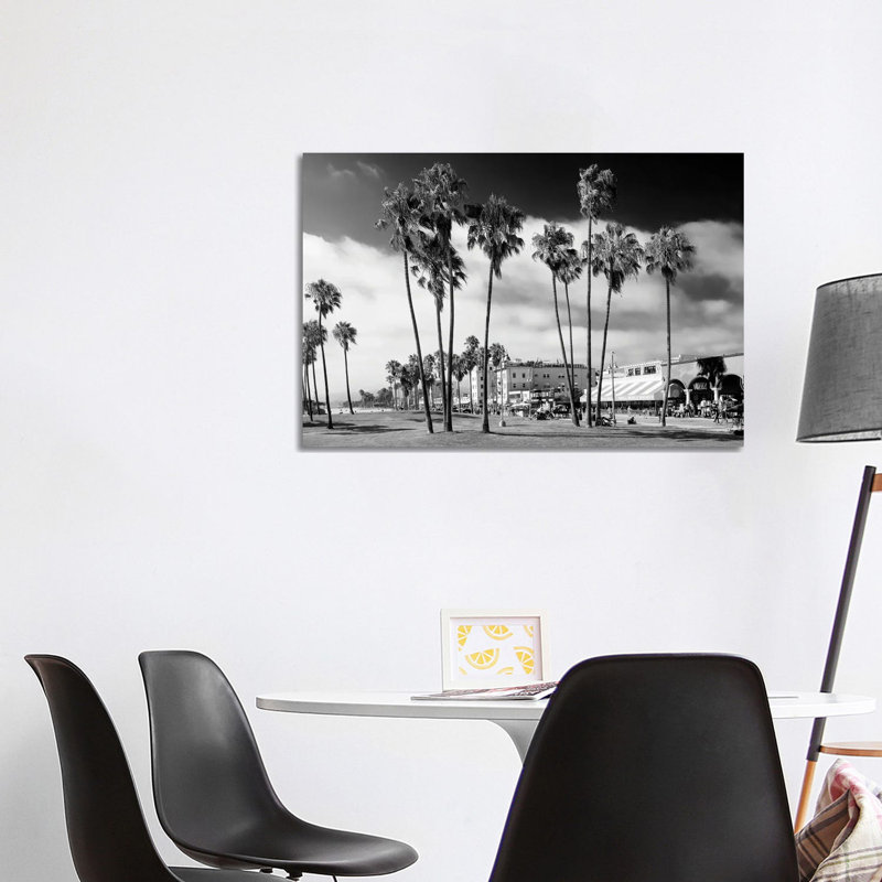 Venice Beach Palm Trees by Philippe Hugonnard - Wrapped Canvas Print, 101.6 cm H x 66.04 cm W x 1.91 cm D